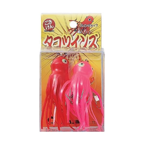 ナカジマ ごきげんタコツインズ S (タコ釣り タコ掛け タコエギ