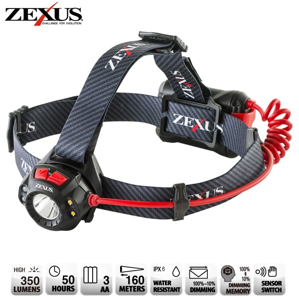 冨士灯器 ZEXUS(ゼクサス) LEDライト ZX-360 (ヘッドライト) | ライト