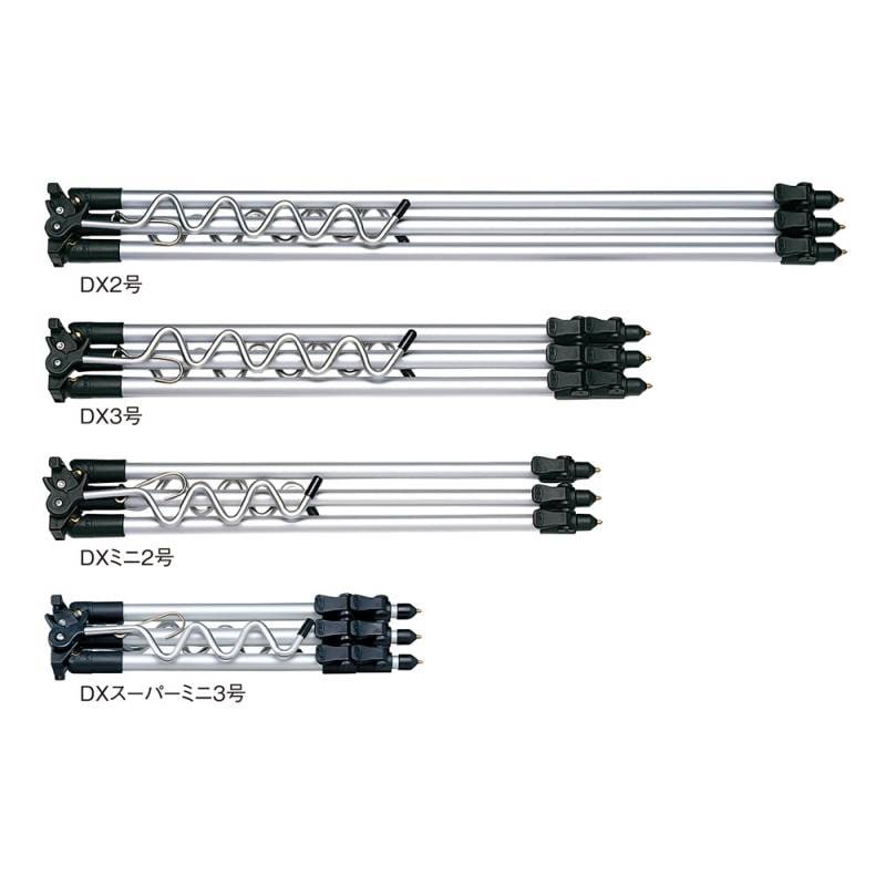 第一精工 サーフ三脚レバー式DX 3号 12030 (竿掛け 三脚 ロッド