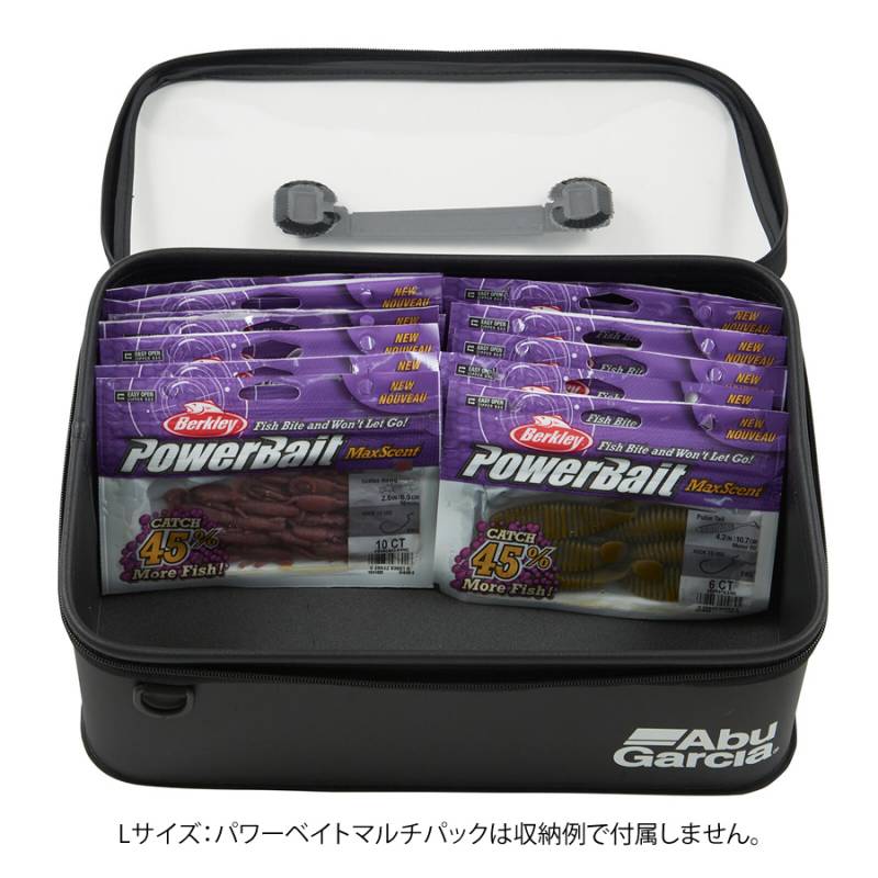 アブガルシア EVAタックルボックス ブラック L 1595626 (EVAバッグ