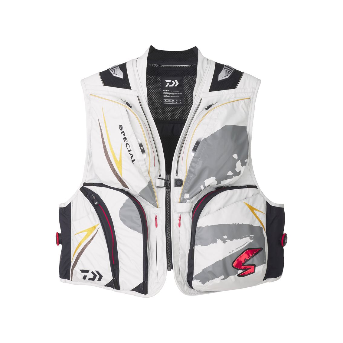 ダイワ スペシャル バリアテック ショートベスト ライトグレー 2XL