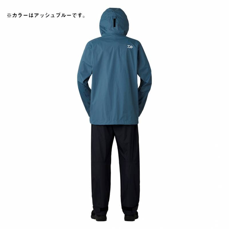 ダイワ レインマックス レインジャケットDR-3304＆ミリタリーワークキャップ ダイワ レインマックス コンパクトレインスーツ ブラックカモ DR-3324