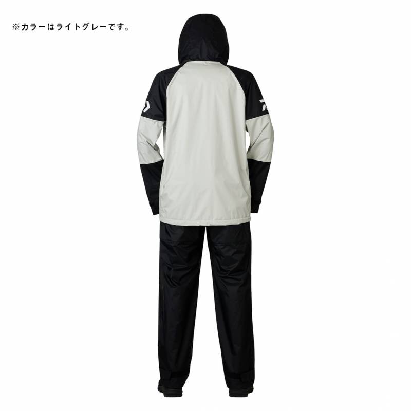 ダイワ レインマックス シールドレインスーツ ライトグレー 2XL DR