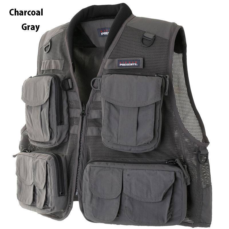 リトルプレゼンツ メッシュベスト V-26 チャコールグレイ