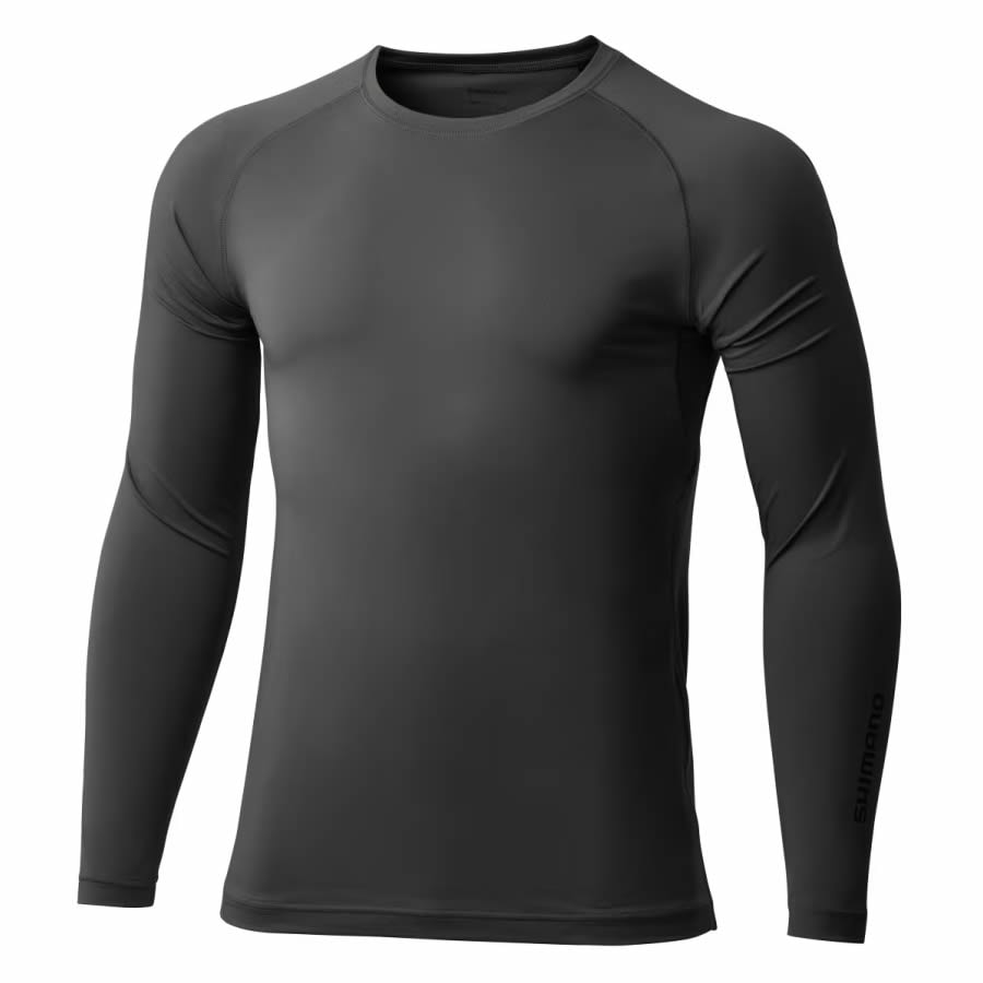 SHIMANO サンプロテクション インナー上下セット Lサイズ新品未使用 シマノ サンプロテクションインナーシャツ ブラック IN-006Y (冷感肌着
