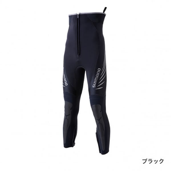 シマノ 鮎タイツ フィッシングウェア　LA シマノ ブラックパールフィット鮎タイツ(2.5mm) ブラック FI-021U (鮎
