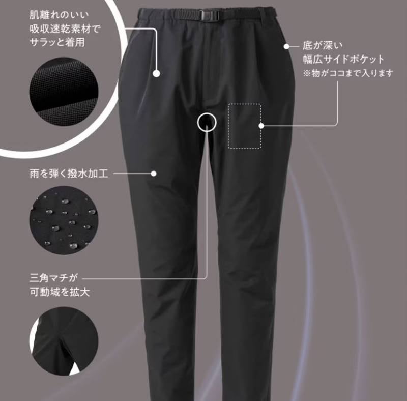 シマノ ドライバーサタイル パンツ ブラック WP-001W (フィッシング