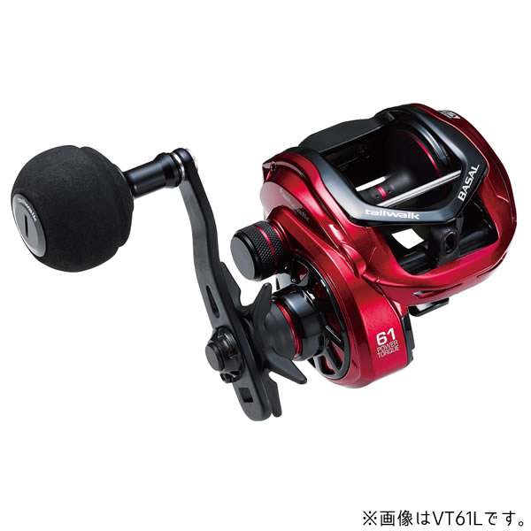 tailwalk WIDE BASAL VT 61L ベイトリール　左巻き テイルウォーク ワイドバサル VT61L 左ハンドル (ベイトリール