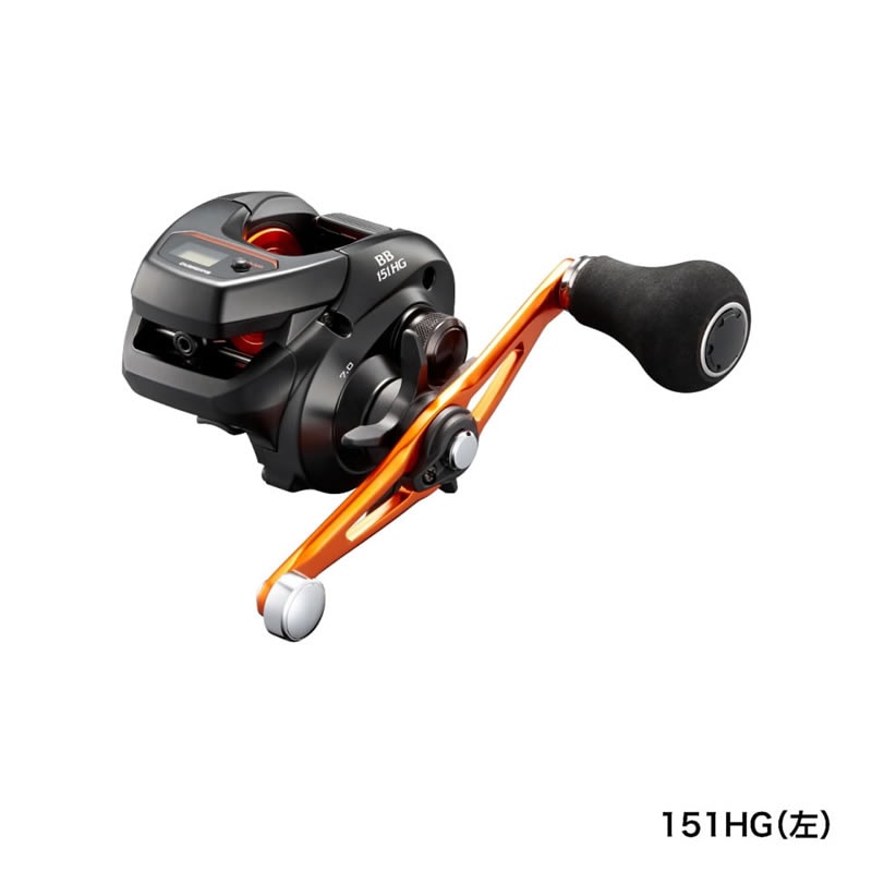シマノ 21 バルケッタBB 151HG (左ハンドル 両軸リール カウンター付