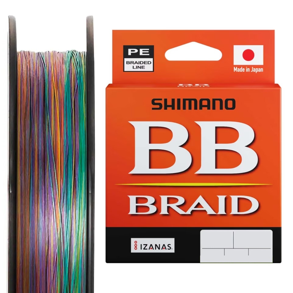 シマノ BBブレイド マルチ5色カラー 300m LD-M74Y (ソルトライン PE