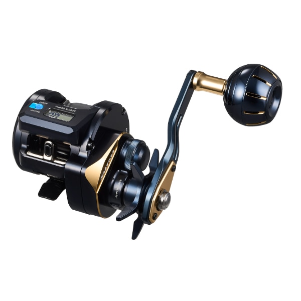ダイワ 25 ソルティガIC 100L-C (左 Daiwa ジギングリール 釣り