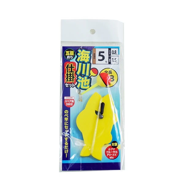 TOTO CLUB キッズ池川セット 180 玉ウキ仕掛け付き(のべ竿セット ウキ釣り ハゼ テナガエビ)