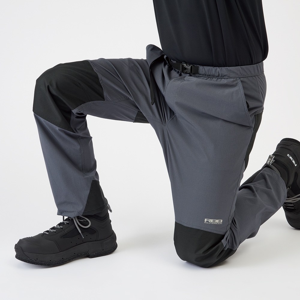 リバレイ　RBB ロックショアストレッチパンツ　Lサイズ　7757 ブラック リバレイ RBB ロックショアストレッチパンツ ブラック #7757