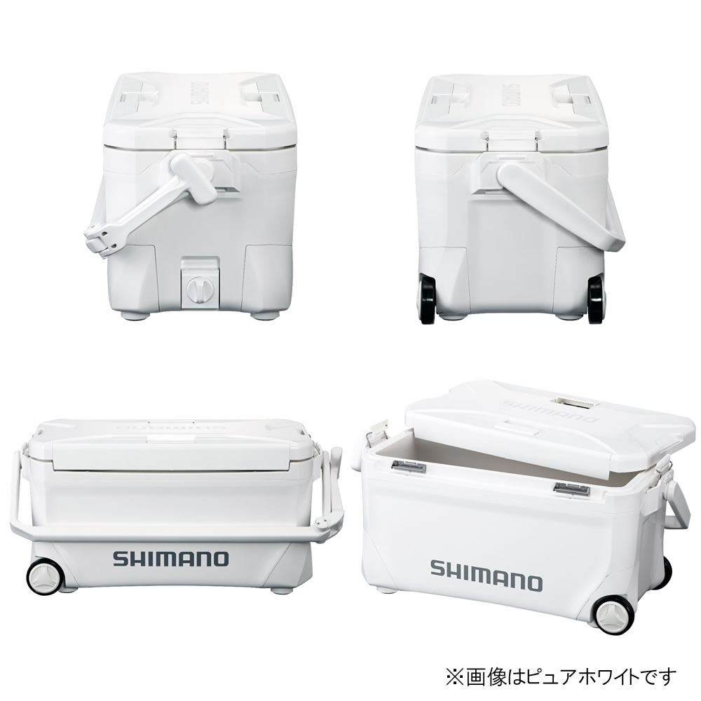 シマノ スペーザ ベイシス 25L キャスター付 ピュアホワイト NS-D25Y