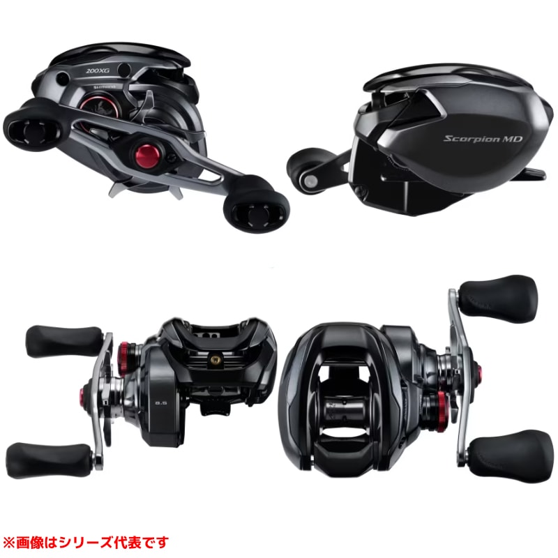 シマノ 24 スコーピオン MD 201HG (Shimano ベイトリール 釣り 左
