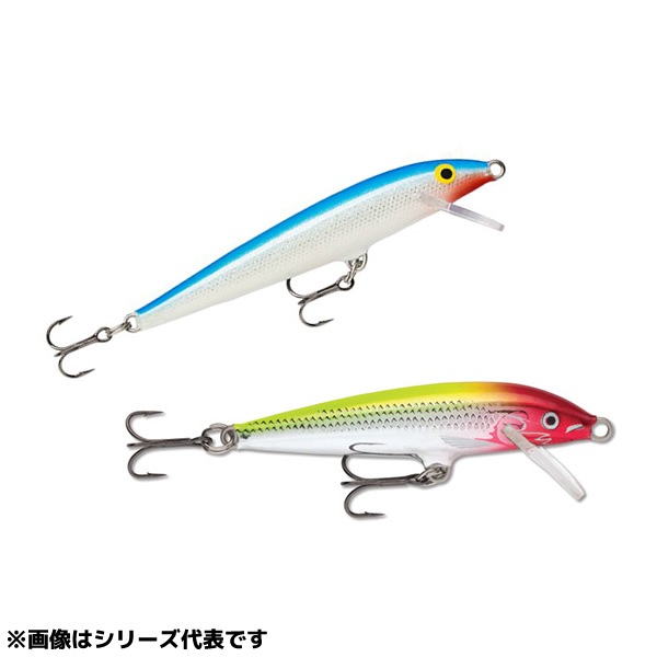 ラパラ オリジナルフローター 7cm その2 F7 (ブラックバスルアー