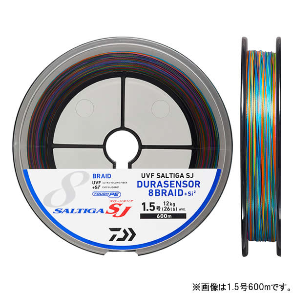 ダイワ UVFソルティガSJデュラセンサーX8+Si2 600m (PEライン