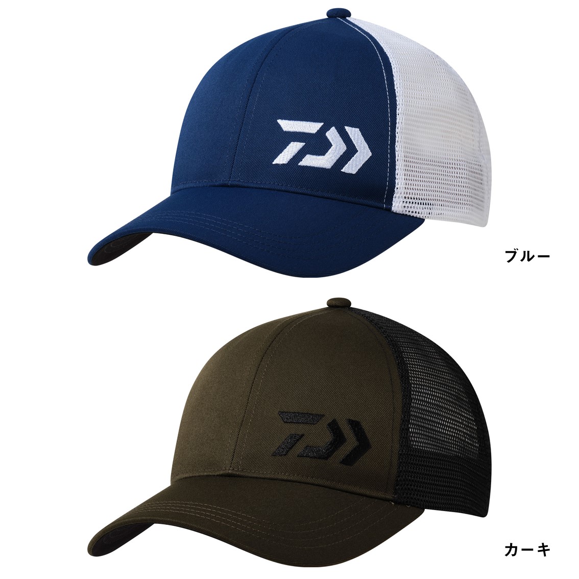 ダイワ ハーフメッシュキャップ F ブルー DC-6326 (フィッシング