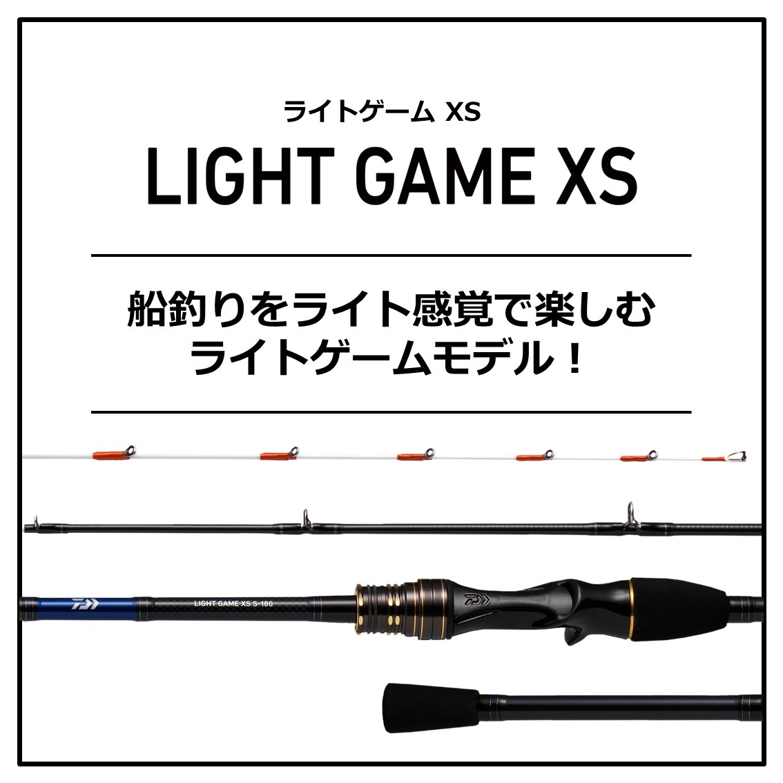 ダイワ ライトゲーム(LIGHT GAME) XS MH-210 (船竿) | 船竿M『船竿