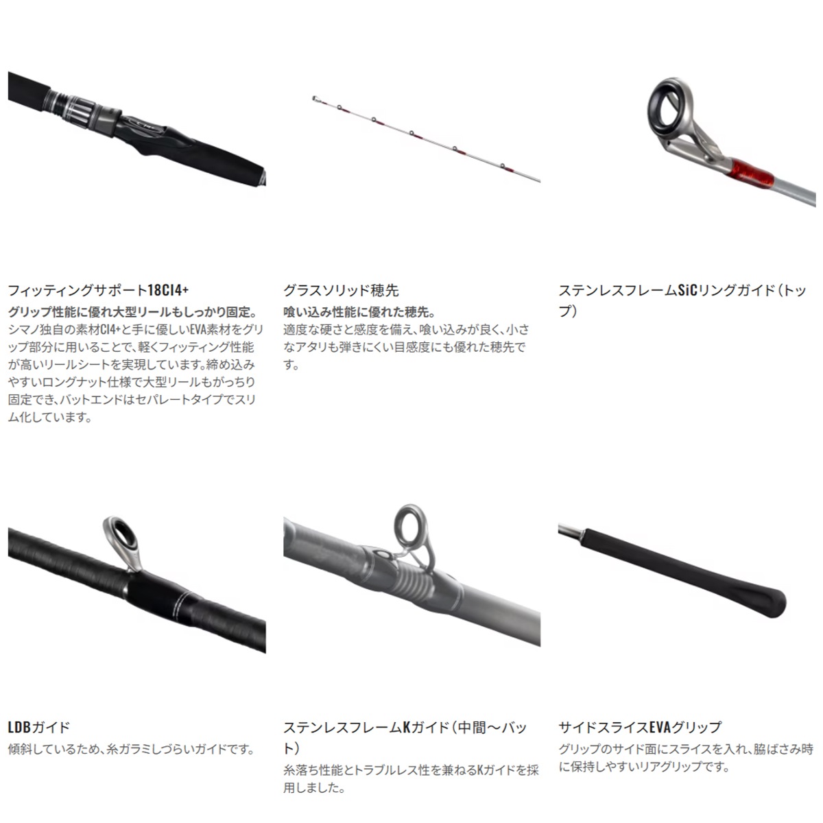 シマノ 26 ミッドゲームBB 82H190 (Shimano 竿 ロッド 船 海 釣り
