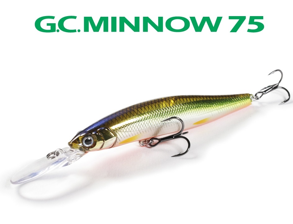 イッセイ 一誠 GCミノー 75MR-SP #21 クラウンシャッド (ブラックバス