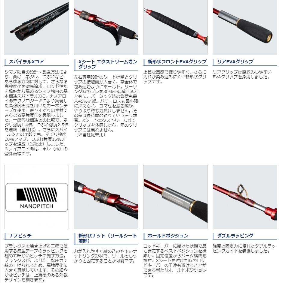 シマノ 20海攻マダイリミテッド S+300/右 (船竿 マダイ 竿)(大型商品B