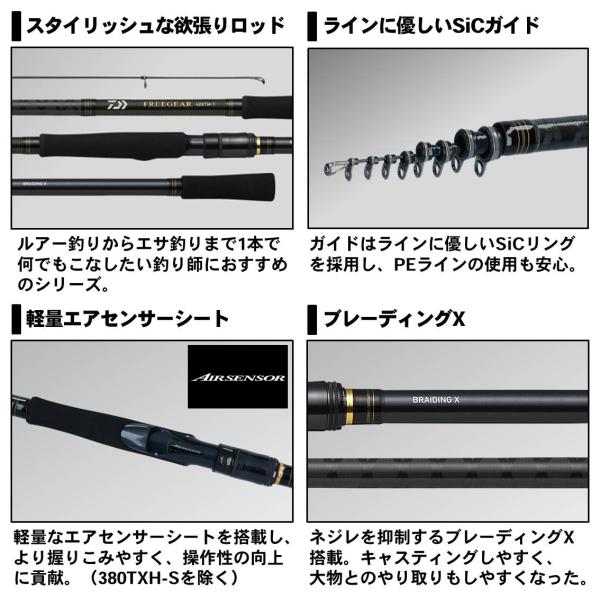 ダイワ２０．フリ−ギア420TM.T4.2 m ダイワ 20 フリーギア 420TML-T (磯竿) | 上物磯竿M 『磯竿