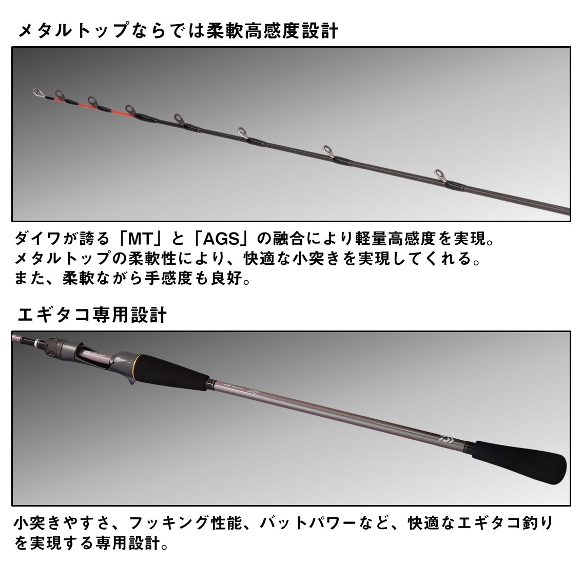 メタリア　エギタコ　S-175 ダイワ メタリア エギタコ S-175 J (Daiwa 竿 ロッド 船 海 釣り) | 船