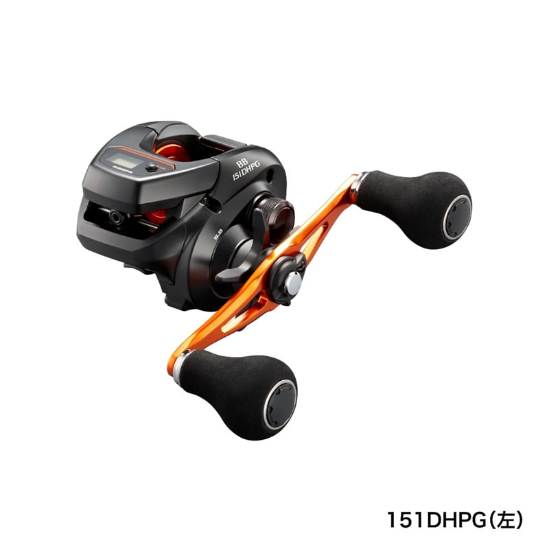207-2 シマノ バルケッタ BB 151HG 左ハンドル カウンター付き シマノ 21 バルケッタBB 151DH-PG (左ハンドル 両軸リール カウンター