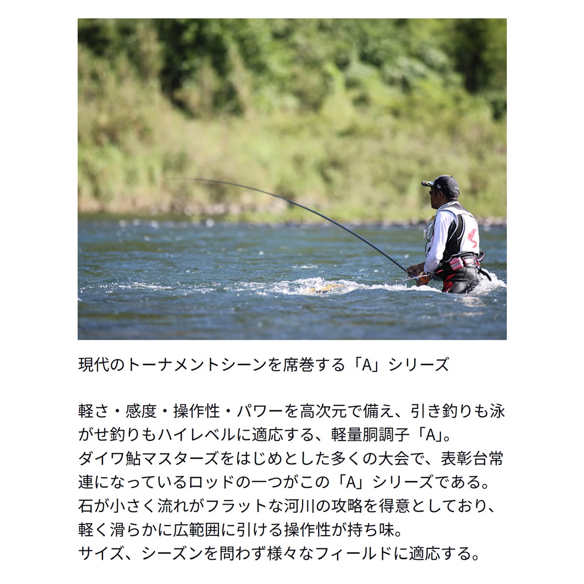 ダイワ 銀影エア A XH90 E (Daiwa 竿 ロッド 鮎 釣り)(大型商品A) | 鮎