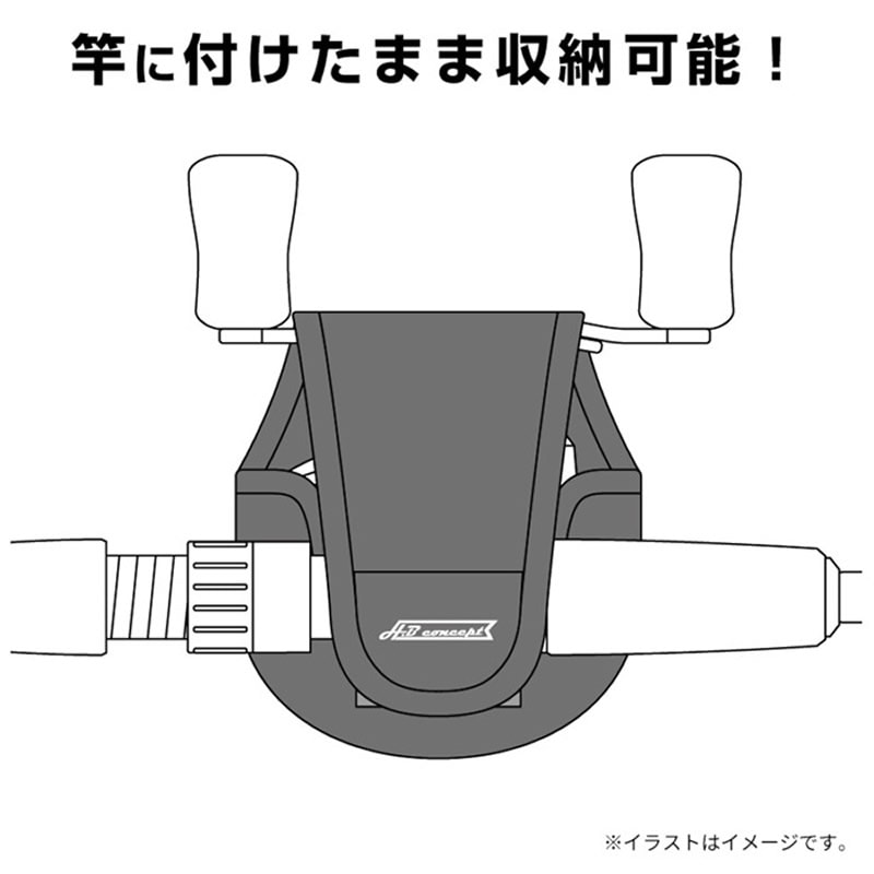 タカミヤ HBコンセプト ネオプレンリールカバー 両軸 ベイト用 S