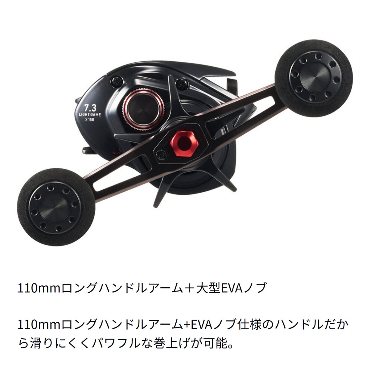 ダイワ ライトゲームX 100H-DH (Daiwa 両軸リール 釣り 右ハンドル