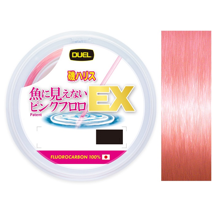 デュエル 魚に見えないPKフロロEX磯 50m ステルスピンク 6号 H4872-SP