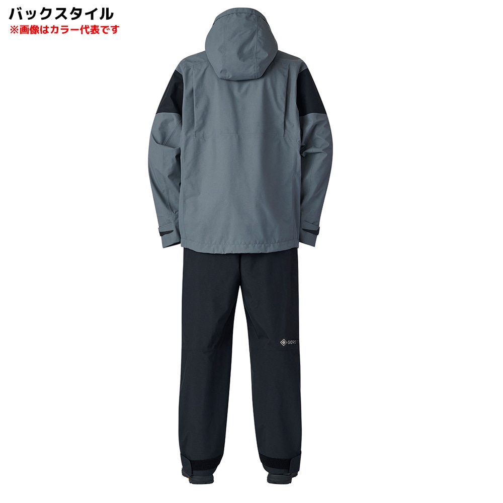 ダイワ GT コンビアップレインスーツ ガンメタル 2XL DR-1825 (レイン