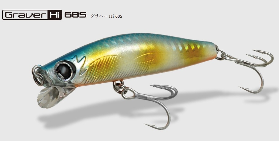 邪道 グラバーHi 68S #ST-5 はらぺこあおばち (ソルトルアー 海釣り