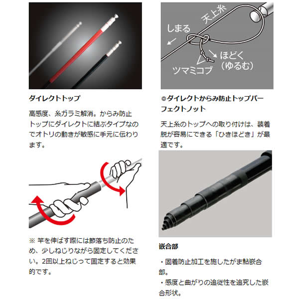がまかつ がま鮎 スピカ・サクラED 引抜急瀬9.0 (鮎竿)(大型商品A