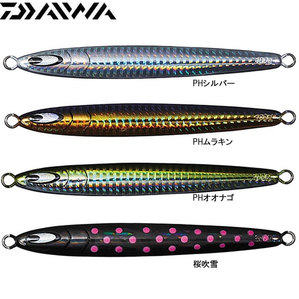 全19色】 ダイワ 鏡牙ジグ セミロング 160g (タチウオジギング