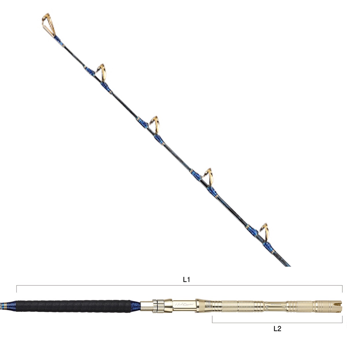 船竿 ロッド アルファタックル MPGヘッドQスタンディングバウト 183S T-1 ジャスト