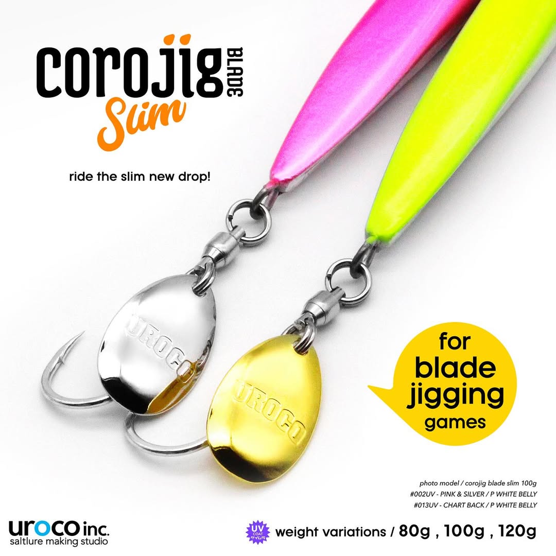 ウロコ uroco コロジグブレードスリム 80g #009G パープルゴールド
