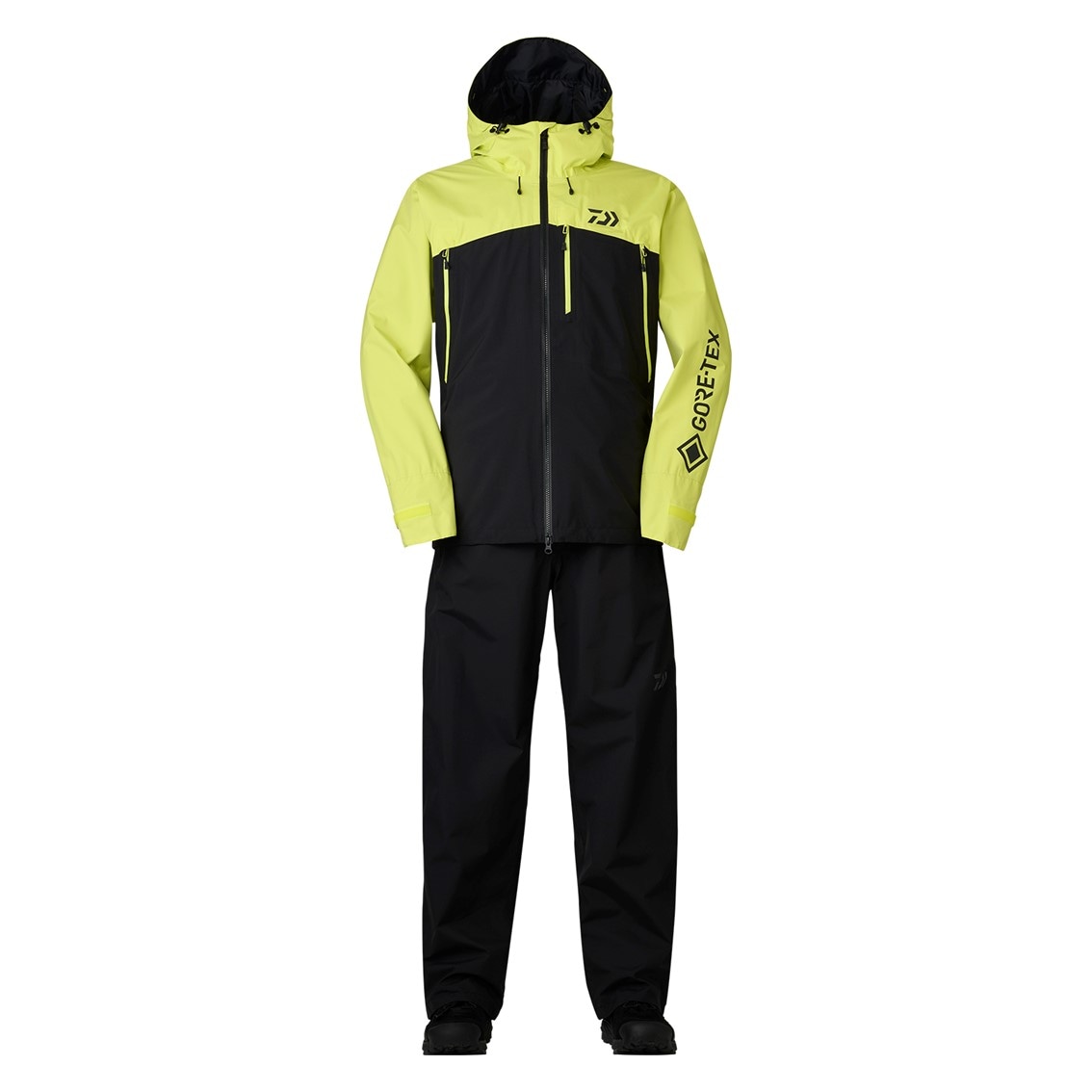 ダイワ ゴアテックス バーサタイルレインスーツ ライムイエロー 2XL DR