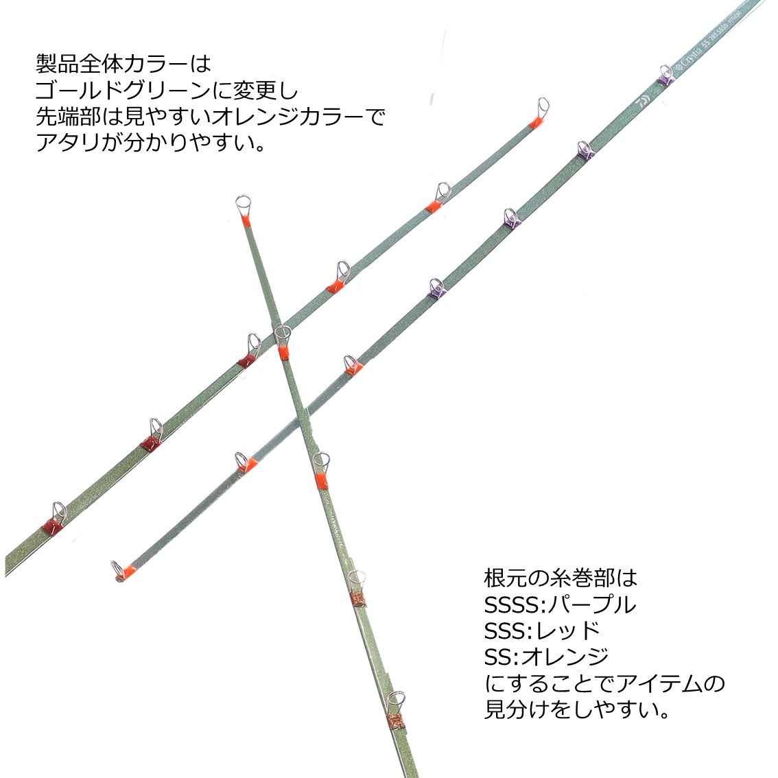 ダイワ クリスティア ワカサギ55 285 SSSS (Daiwa ワカサギ竿