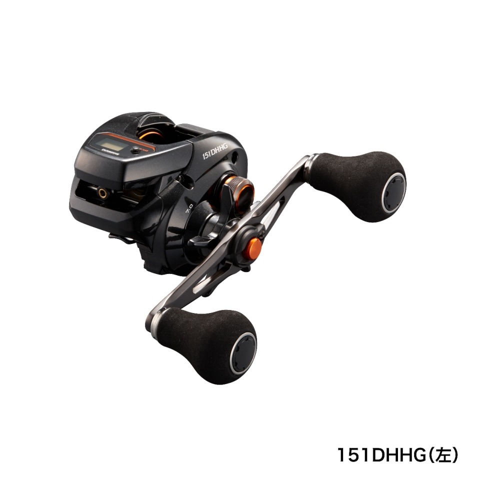 シマノ 21 バルケッタ 151DHHG 左ハンドル (両軸リール カウンター付