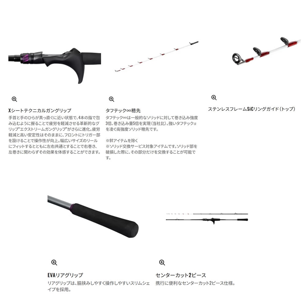 シマノ 25 サーベルマスター SS テンヤ 82MH180 (Shimano 竿 ロッド 船
