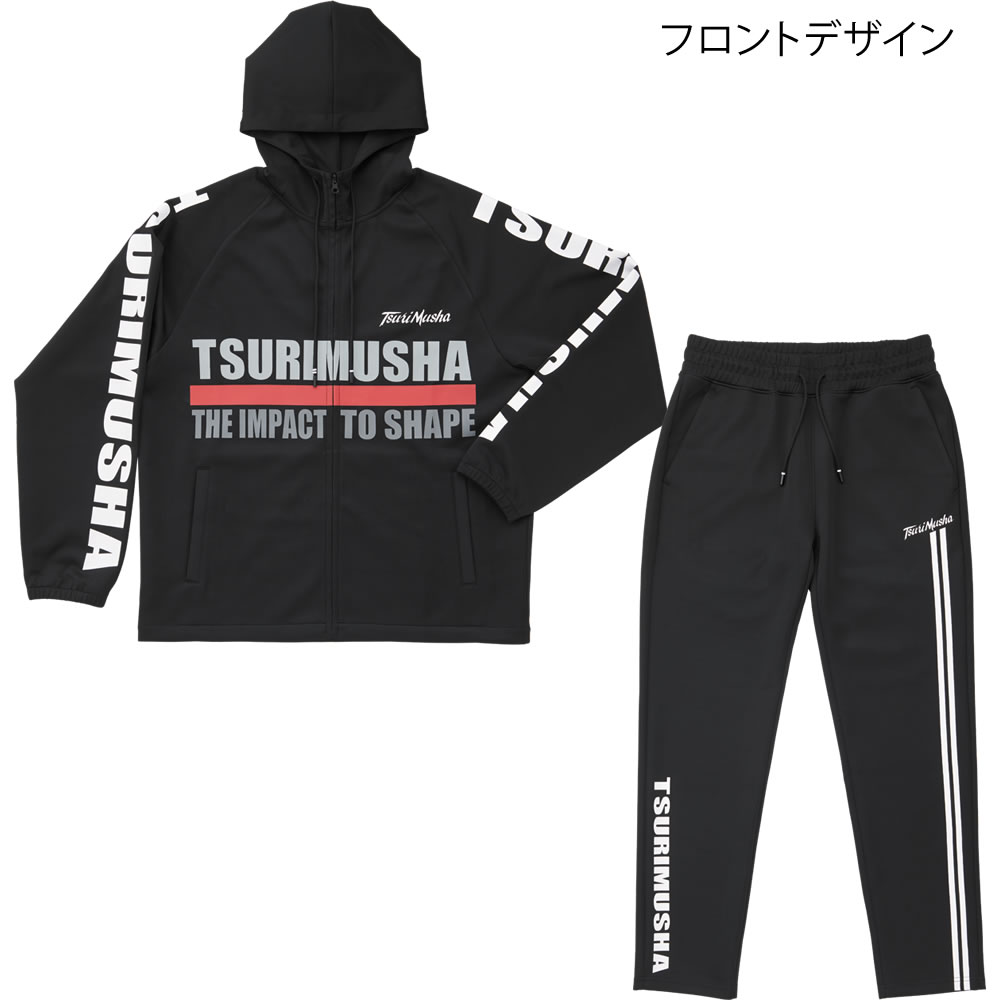 釣武者 スプオージャージセット A01301 (フィッシングウェア 上下