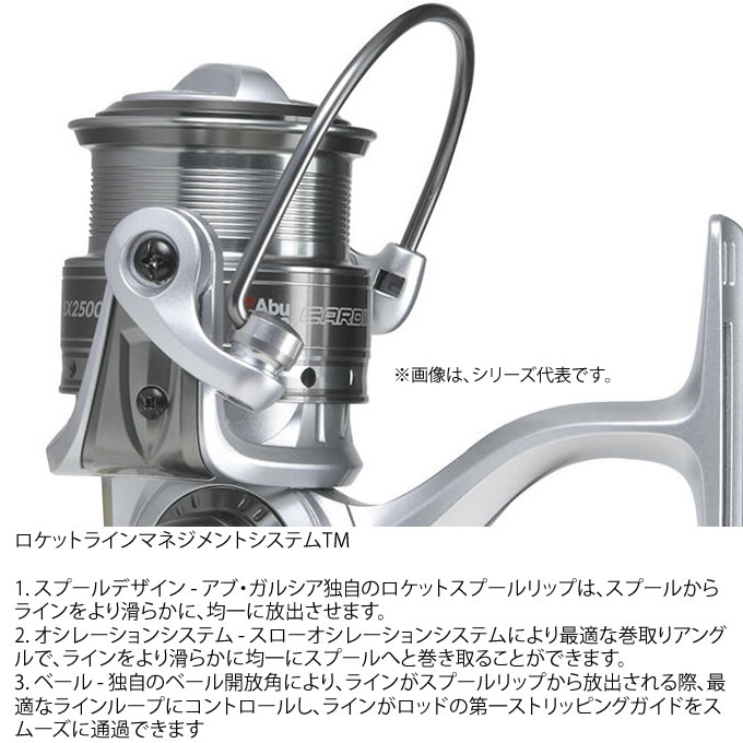 アブガルシア CARDINAL III (カーディナル3) SX3000H (スピニング