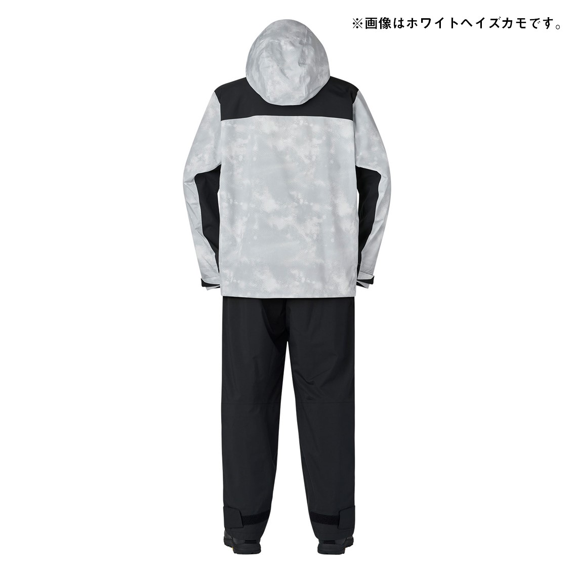 ダイワ レインマックスレインスーツ ブラックヘイズカモ DR-3625