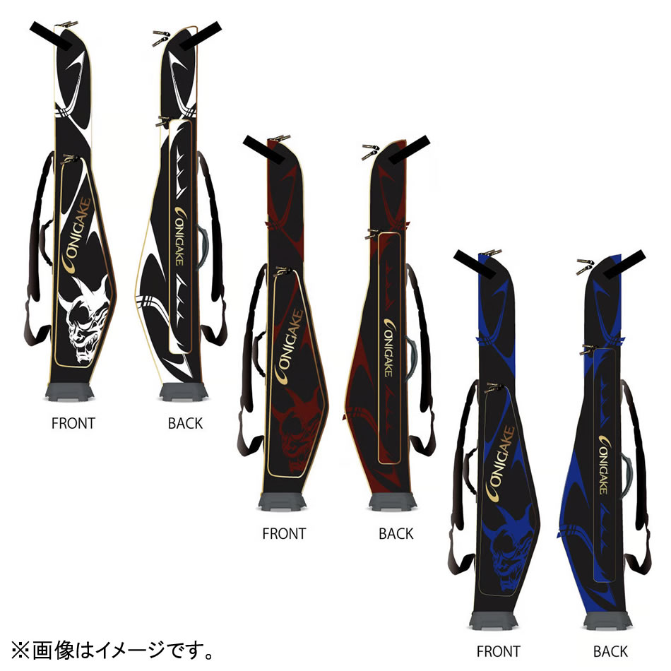 ハヤブサ 鬼掛 ロッドケース3 YC144G (ロッドケース 竿ケース)(大型