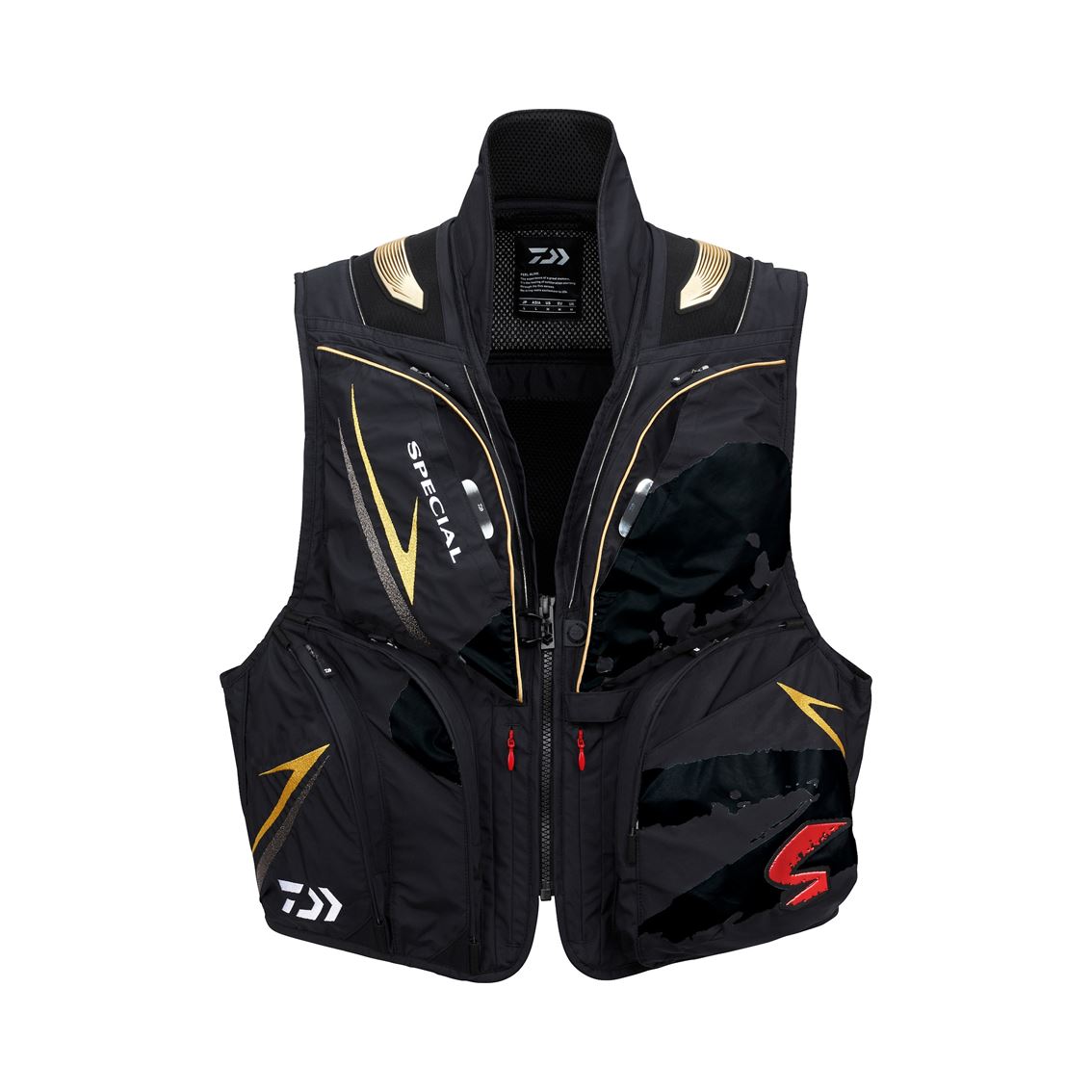 ダイワ スペシャル バリアテック ショートベスト マスターブラック 2XL