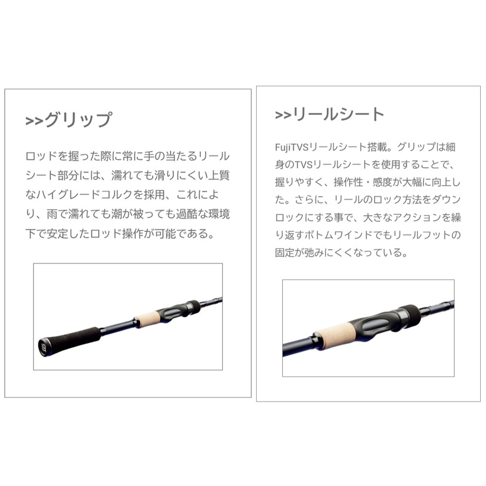 レジットデザイン スクアド SKS67L+ インショアゲーム テクニカル