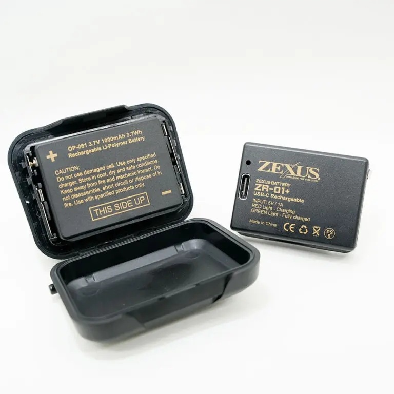 冨士灯器 ZEXUS ZX-199(ZR-01充電池1000mAh+セット) (ヘッドライト